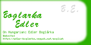 boglarka edler business card